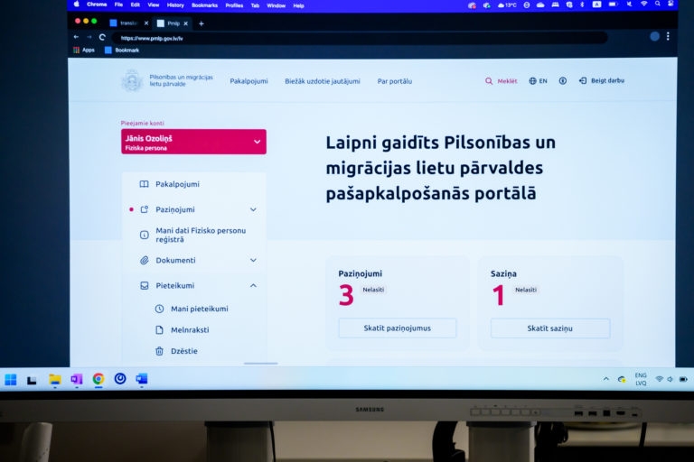 Latvietis ārzemēs un viņa dati reģistrā